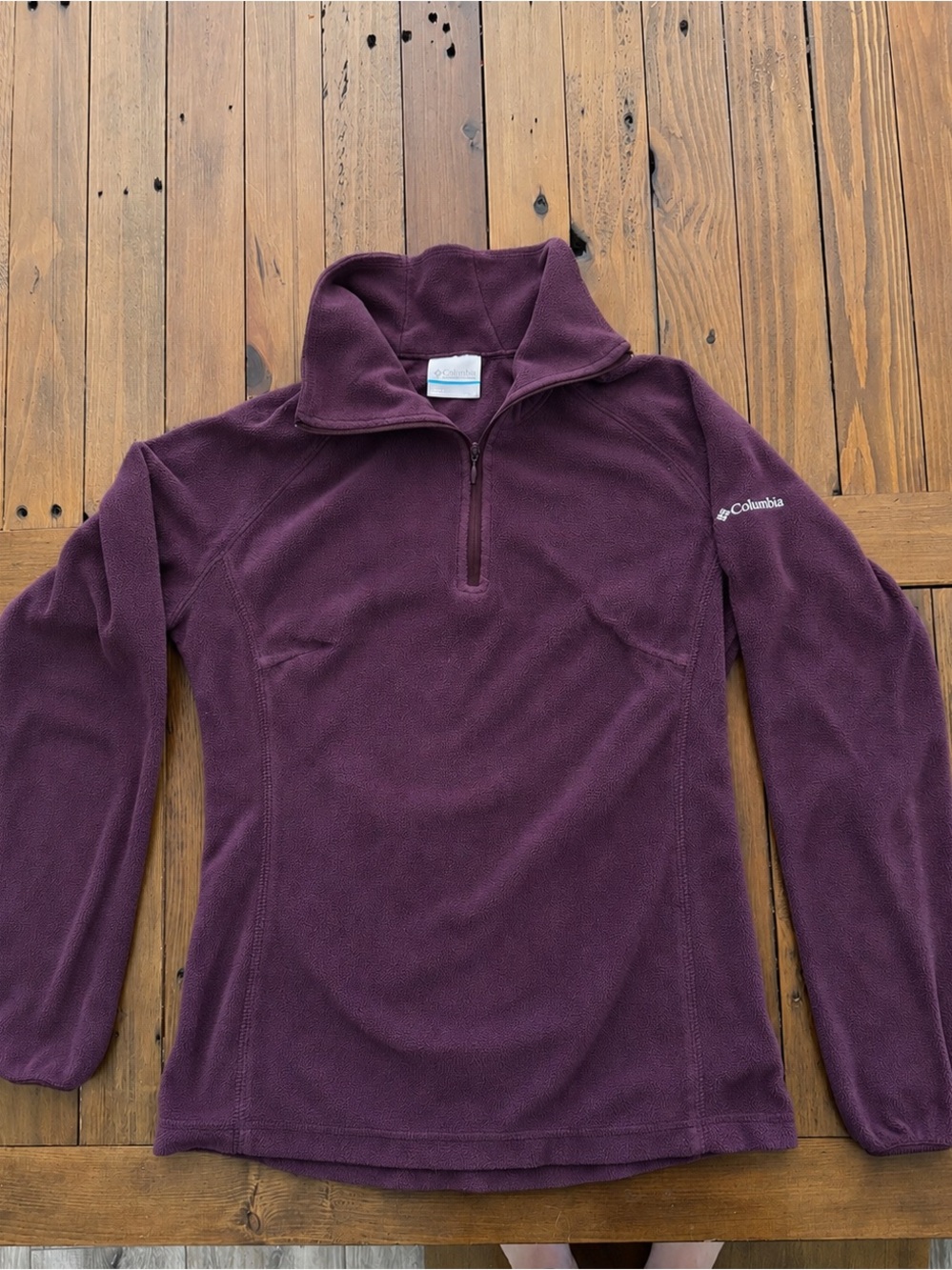 Columbia Women's Plum Half-Zip Fleece Pullover